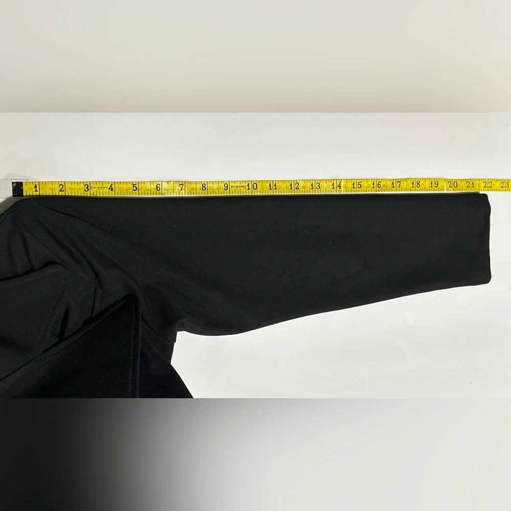 Vintage Rubina Black Cropped Belted Jacket. - Picture 7 of 11